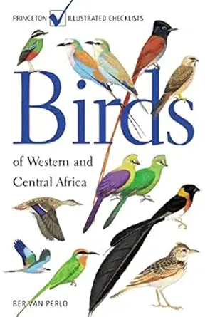 birds of western and central africa 1st edition ber van perlo 0691007144, 978-0691007144