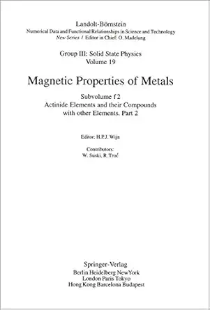 actinide elements and their compounds with other elements 1st edition w suski ,r troc 354055114x,