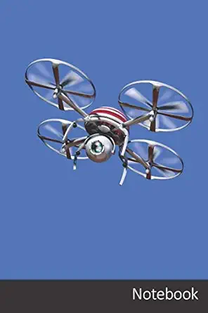 notebook quadrocopter ca mara aviones no tripulados volar cuaderno / diario / libro de escritura / notas 6 x