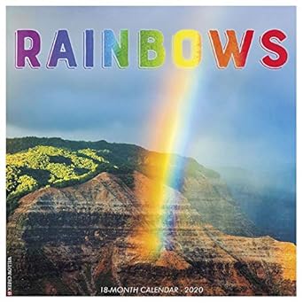 rainbows 2020 wall calendar 1st edition willow creek press 1549207598, 978-1549207594