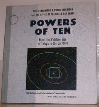 powers of ten 1st edition philip morrison ,phylis morrison 0716760088, 978-0716760085