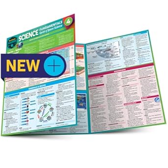 science fundamentals 4 earth and space quickstudy laminated reference and study guide 1st edition jane