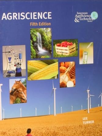 agriscience 1st edition diana l turner ,jasper s lee 0135096227, 978-0135096222