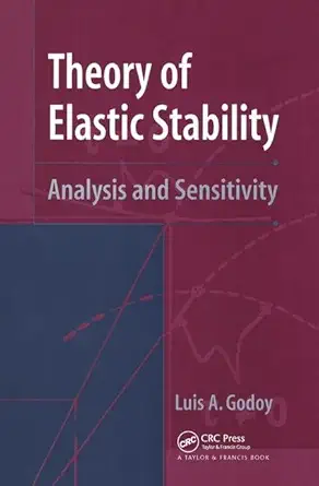 theory of elastic stability analysis and sensitivity 1st edition luis a godoy 1560328576, 978-1560328575