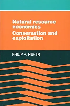 natural resource economics 1st edition philip a neher 0521311748, 978-0521311748
