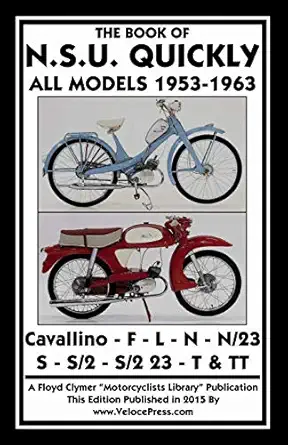 Book Of The Nsu Quickly All Models 1953 1963