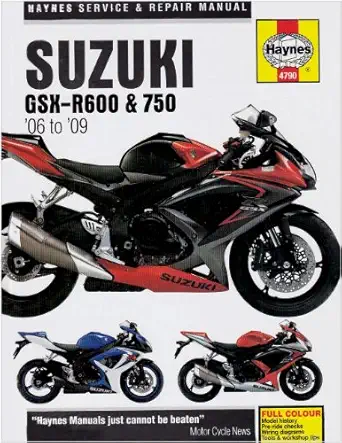 title suzuki gsx r600 and 750 service and repair manual 2006 to 2009 1st edition mathew commbs 1844257908,