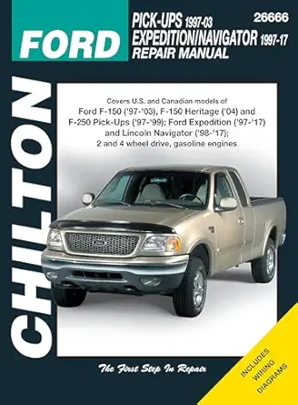 ford pick ups  and navigator 1997 14 1st edition chilton manuals 1620922096, 978-1620922095