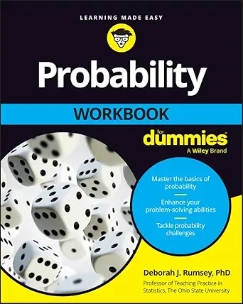 probability workbook for dummies 1st edition deborah j rumsey 139436816x, 978-1394368167