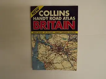 collins handy road atlas britain 1993 1st edition collins 0004480309, 978-0004480305