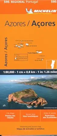 michelin map azores 1st edition michelin 206726429x, 978-2067264298