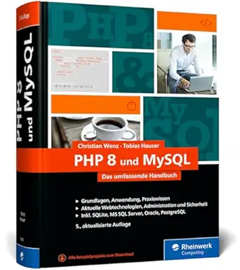 php 8 und mysql 1st edition christian wenz ,unknown author 3367100005, 978-3367100002