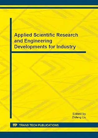 Applied Scientific Research And Engineering Developments For Industry