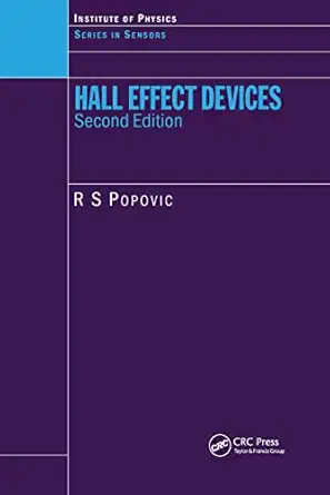 hall effect devices 1st edition r s popovic 0750308559, 978-0750308557