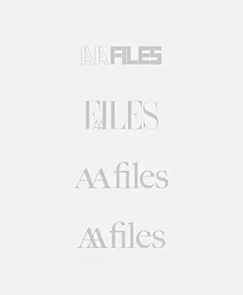 aa files x 1st edition bodo neuss ,jane wong ,mads bja rn christansen ,emily priest 1999627709, 978-1999627706