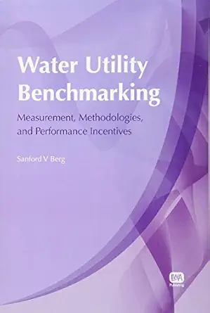 water utility benchmarking measurement methodologies and performance incentives 1st edition sanford berg
