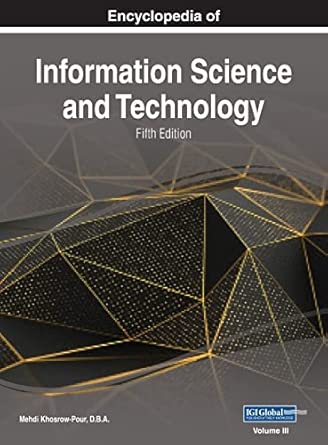encyclopedia of information science and technology   vol 3 1st edition mehdi khosrow pour d b a 1668432854,
