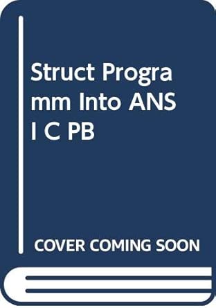 structured programming into ansi c 1st edition chris carter 0273036874, 978-0273036876