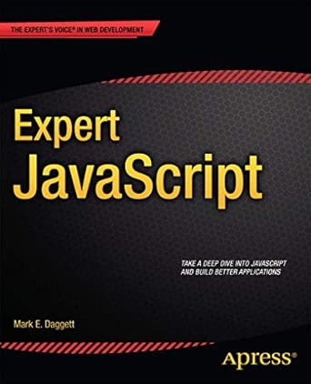 expert javascript 1st edition mark e daggett 1430260971, 978-1430260974