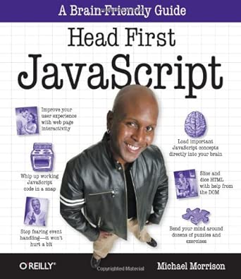 head first javascript 1st edition michael morrison 0596527748, 978-0596527747