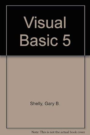 visual basic 5 1st edition gary b shelly ,thomas j cashman ,john f repede 0789527839, 978-0789527837