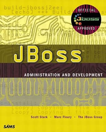 jboss administration and development cd rom included 1st edition collectif ,scott stark ,marc fleury