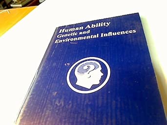 human ability genetic and environmental influences 1st edition robert peel 0954657004, 978-0954657000