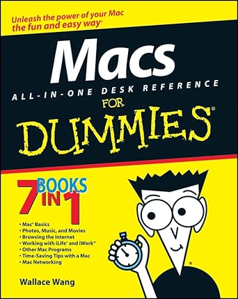 macs alla ina one desk reference for dummiesa 1st edition wallace wang 0470169575, 978-0470169575