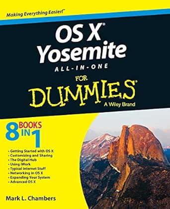 os x yosemite all in one for dummies 1st edition mark l chambers 1118990897, 978-1118990896
