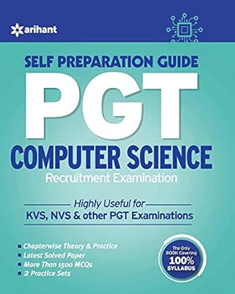 pgt guide computer science recruitment examination 1st edition unknown 931214510x, 978-9312145104