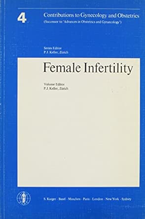 contributions to gynaecology and obstetrics siehe auch bibliotheca gynaecologica /fortschritte der