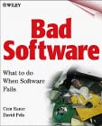 bad software what to do when software fails 1st edition cem kaner ,david pels 0471318264, 978-0471318262