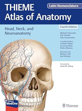 head neck and neuroanatomy latin nomenclature 1st edition michael schuenke ,erik schulte ,udo schumacher