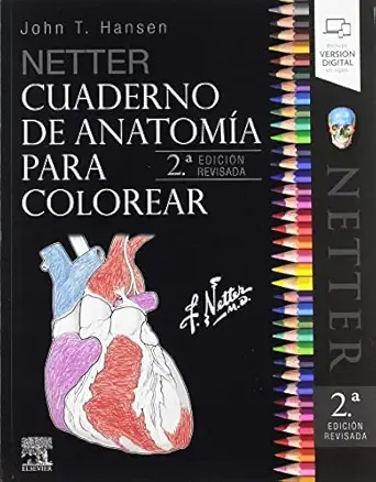 netter cuaderno de anatoma a para colorear 1st edition john t hansen ,drk edicion sl 8491134018,