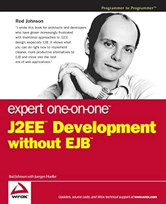 expert onea ona one j2ee development without ejb 1st edition rod johnson ,ja 1/4rgen ha ller 0764558315,