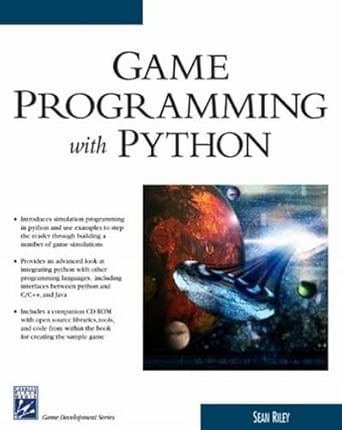 game programming with python 1st edition sean riley 1584502584, 978-1584502586
