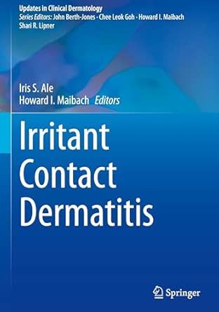 irritant contact dermatitis 1st edition iris s ale ,howard i maibach 3032012821, 978-3032012821