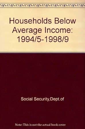 1994/5 1998/9 1st edition dept of social security 1841232300, 978-1841232300