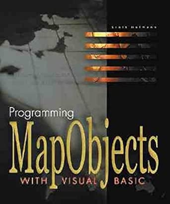 programm mapobjects w/visual 1st edition hofmann 1879102544, 978-1879102545