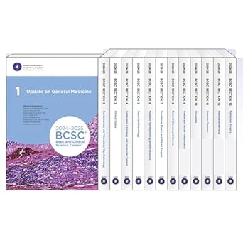 2024 2025 basic and clinical science course complete print set 1st edition american academy of ophthalmology