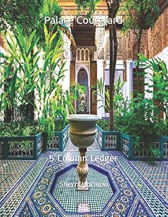palace courtyard 5 column ledger 1st edition sherri lynne harmon 1713312247, 978-1713312246