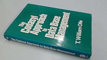 olle the a codasyla approach to data base manageme nt 1st edition tw olle 0471995797, 978-0471995791