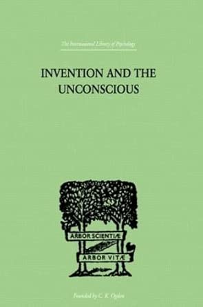 invention and the unconscious 1st edition joseph marie montmasson 041520965x, 978-0415209656
