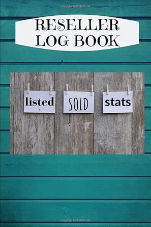 reseller log book track your daily reseller progress 1st edition shasta bear 1076498582, 978-1076498588