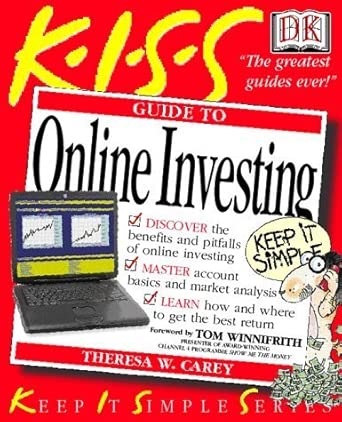 kiss guide to on line investing 1st edition marc robinson 0751334308, 978-0751334302