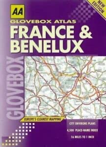 france and benelux 1st edition automobile association 0749517573, 978-0749517571