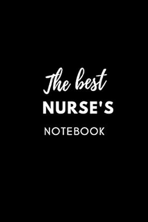 the best nurses notebook motivational notebook gift for nurse minimalistic journal typographic diary 1st