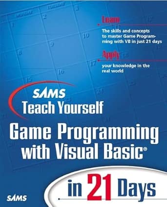 game programming with visual basic with cd rom 1st edition clayton walnum 067231987x, 978-0672319877