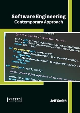 software engineering contemporary approach 1st edition jeff smith 1639896937, 978-1639896936