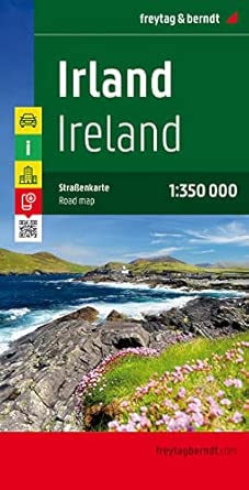 irlande wegenkaart schaal 1 350 000 ak 6701 1st edition freytag berndt und artaria kg 3707905888,